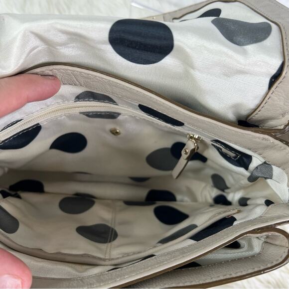 KATE SPADE New York Turn Lock Flap Leather Shoulder Bag - Picture 7 of 12